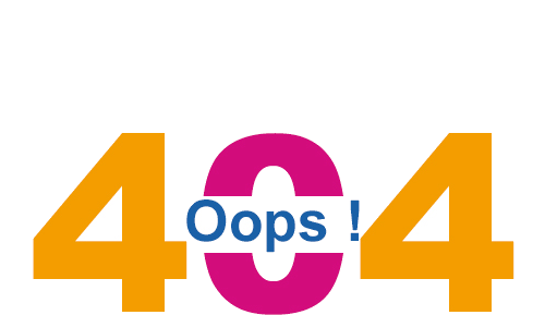 404 : Oops ! la page demande n'existe pas ou plus